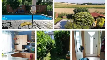Expose Bieterverfahren – Breitenwaida – Schönes Haus mit Balkon, Fußbodenheizung , Pool und Doppelcarport