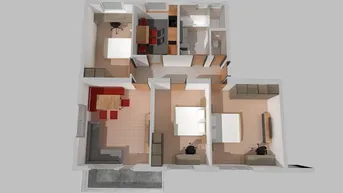 Expose Komplett sanierte 4 Zimmer Wohnung mit Keller u. Garagenbox