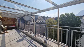 Expose GROSSZÜGIG GESCHNITTENE WOHNUNG IN DER INNENSTADT MIT EINEM 23 M2 GROSSEN BALKON UND HERRLICHEM BERGBLICK
