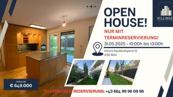 Expose Frühlingserwachen in Liesing - 4 Zimmer mit traumhaftem Garten