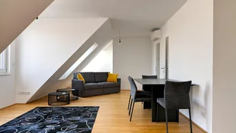 Expose Klimatisierte 2-Zimmer-DG-Eigentumswohnung mit Balkon - Siegfriedgasse