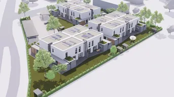 Expose Schlüsselfertig - Nachhaltige Quattrohausanlage Greenville - Provisionsfrei
