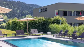 Expose Mountain Lodge - 2 Zimmer Apartment mit Pool und Wellnessbereich in Radstadt