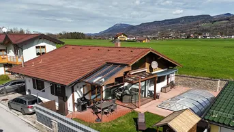 Expose Bergblick, Pool und grünes Paradies - Einfamilienhaus in Hallein