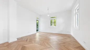 Expose Charmantes 2-Zimmer-Altbaujuwel: Wohntraum mit Balkon und idyllischem Grünblick