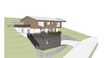 Expose Baugrundstück mit Bebauungsstudien in Stuhlfelden – 787 m² mit Panoramablick!