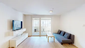 Expose 2-Zimmerwohnung mit Westbalkon (Neubau, Preis inkl. BK + WW/KW, Heizung)