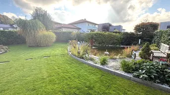 Expose Design trifft Natur – Gartenwohnung mit Biotop-Charme