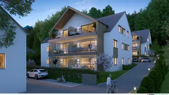 Expose Wohnbauförderung möglich: Moderne 3-Zimmerwohnung mit großem Garten in Plainfeld - Top A1