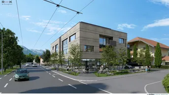 Expose Erstbezug: Büro mit 138m² im neuen Geschäftsgebäude in Nonntal