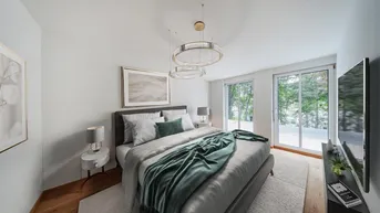 Expose EXKLUSIVES WOHNEN MIT GARTEN UND TERRASSE: TOP-SANIERTE 3-ZIMMER-WOHNUNG MIT STELLPLATZ IM COTTAGEVIERTEL