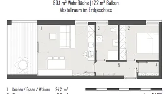 Expose 2 Zimmerwohnung - Hohenems - Top 8