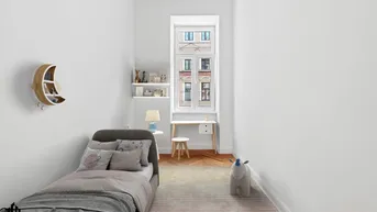 Expose Imposants Wohnjuwel | 7 Stilwohnungen mitten in der Stadt [DG + kernsanierter Altbau] | elegant &amp; hochwertig