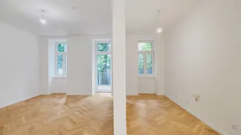 Expose Kernsanierte 4-Zimmer-Gartenwohnung im nagelneuen Projekt 31 LOYAL STREET