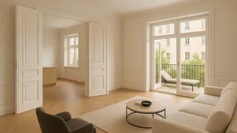 Expose Erstbezug I BALKON I Innehof seitig I Fußbodenheizung I Lift I Begegnungszone Neubaugasse