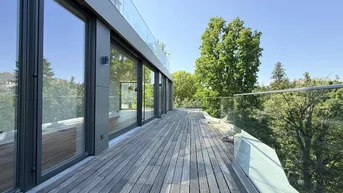 Expose Dachgeschoss I West-Terrasse I Klima I Garten I EINE EBENE I Pötzleinsdorf
