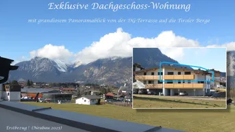 Expose Exklusive Dachgeschoss-Wohnung in Reith / Alpbachtal. ERSTBEZUG! Top Lage