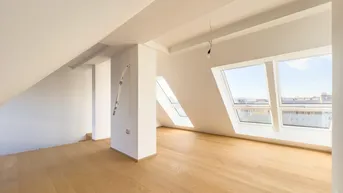 Expose Erstbezug 3-Zimmer Dachgeschosswohnung mit großer Wohnküche