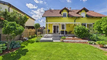 Expose 4-Zimmer Doppelhaushälfte mit liebevollem Garten | Carport | 2230 Gänserndorf Süd