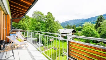 Expose Sehr schöne 82 m² - 3-Zimmer-Penthouse-Mietwohnung in sonniger Aussichtslage in Scheffau
