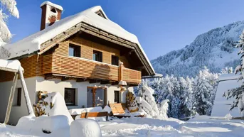 Expose Turracherhöhe: Außergewöhnliches Highlight mit atemberaubendem Fernblick. - Potential für weiteren Zubau.
