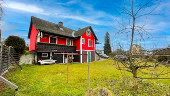 Expose Potential zwischen Leibnitz und Graz. - Wohnhaus voll möbliert mit großem Garten, gänzlich Bauland.