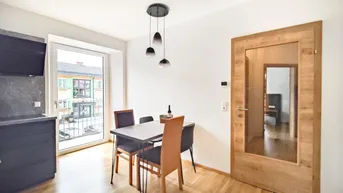 Expose Vermietung, Haupt- &amp; Zweitwohnsitz möglich. - Voll möblierte 2-Zimmer-WE mit Balkon und Stellplatz in Stadl an der Mur.