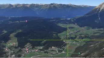 Expose Baugrundstück 1827m² in Leutasch am Waldrand 