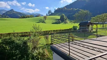 Expose Haushälfte (gesamter 1 Stock) mit Garten und Garage in Großraming
