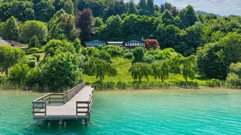 Expose Rarität am Wörthersee – Exklusive Liegenschaft direkt am Wasser in Bestlage