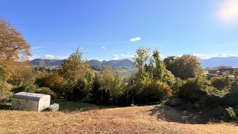 Expose Ruhig gelegenes Grundstück mit Drau und Bergblick
