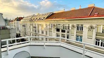 Expose Hell beleuchtete Wohnung in der Josefstadt mit Balkon