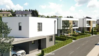 Expose ***Neubauprojekt - Fertigstellung 2024*** Modernes Einfamilienhaus in Alkoven