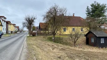 Expose Zentrales Baugrundstück in Rudmanns Nähe Zwettl inkl. Bebauungsstudie für 2 Wohneinheiten