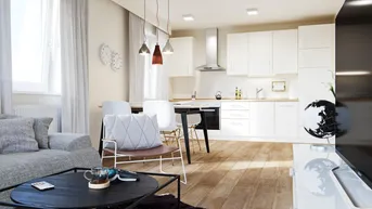 Expose Luftiges Wohngefühl: 73 m², 3-Zimmer-Wohnung mit großem Balkon in Holzbauweise