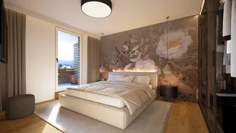 Expose 2-Zimmer-Erstbezug mit 35 m² Terrasse in nachhaltigem Holzbau in Wörgl | Barrierefrei, Lift, Top-Ausstattung