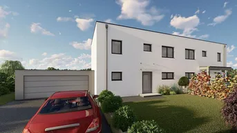 Expose Doppelhaushälfte mit 110m² WNFL in Strasshof/Bezirk Gänserndorf zu kaufen *NEUBAU*