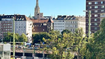 Expose Lichtdurchflutete 2,5 Zimmer Wohnung in Topp Lage mit grosser Loggia und Grünblick auf Donaukanal!