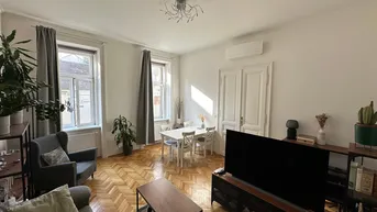 Expose Provisionsfrei: Moderne Altbauwohnung im 15. Bezirk - teilmöbliert