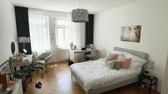 Expose Helles, voll möbliertes Zimmer in moderner Altbauwohnung