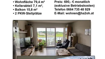 Expose Geräumige 3-Zimmer-Wohnung mit großem Balkon in ruhiger Lage