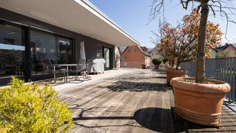 Expose Exquisite Wohnung im Herzen von Dornbirn - ca. 158 m² Wohnfläche und ca. 160 m² umlaufende Terrasse