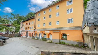 Expose Historischer Charme trifft Investmentchance – 2,5-Zimmer-Wohnung mit Gewölbedecken in Hallein