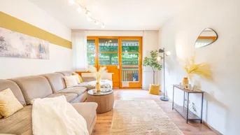 Expose Klarer Schnitt. Warmer Kern - Erdgeschosswohnung mit Balkon und Tiefgarage