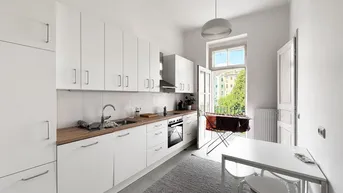 Expose Wunderschön renovierte Altbau-Wohnung mit 3 Zimmern, 2 Balkonen und Kellerabteil in Graz. St. Leonhard