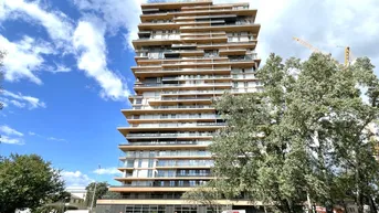 Expose ***Grünblick im Viertel Zwei – Exklusives Wohnen über den Dächern Wiens - Infinity Rooftop-Pool - Panoramasauna - Fitnessbereich***