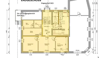 Expose 100 m2 - Wohnung im EG, nahezu vollmöbliert, Autoabstellplatz und Aufenthaltsmöglichkeit im Garten