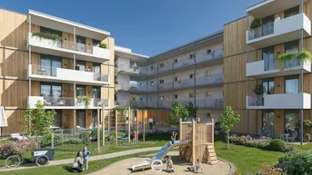 Expose HYGGE Wohnen - Top B2.1 mit 2 Zimmer und Balkon im 2.OG