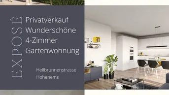 Expose Erstbezug Gartenwohnung mit Einbauküche und Balkon: ansprechende 4-Zimmer-EG-Wohnung in Hohenems