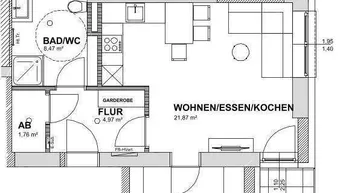 Expose 2-Zimmer Neubauwohnung PROVISIONSFREI im Innviertel - ideal als Anlageobjekt